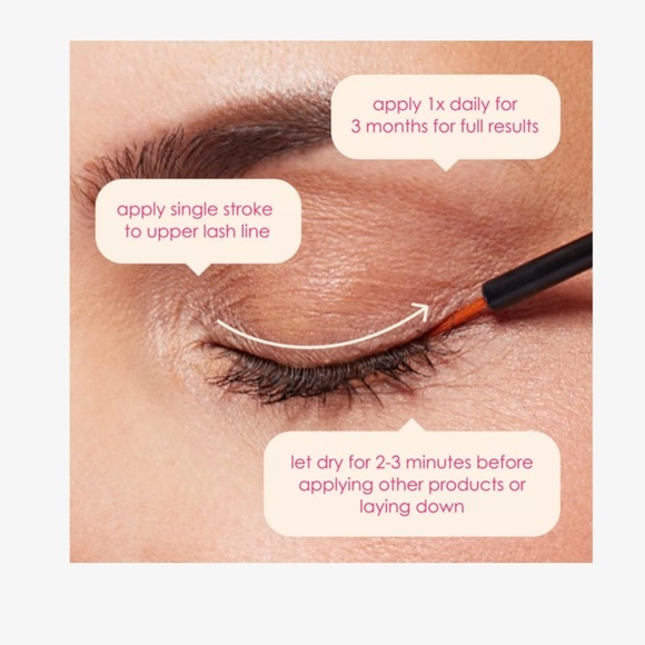 NWT Grande Cosmetics GrandeLASH - MD Lash Enhancing Clear Serum 0.07 oz - Picture 2 of 5